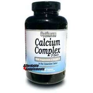  Optimum Calcium Complex 750, 180 tabs Health & Personal 