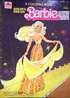 barbie golden dream coloring book 80s fashion ken do lls