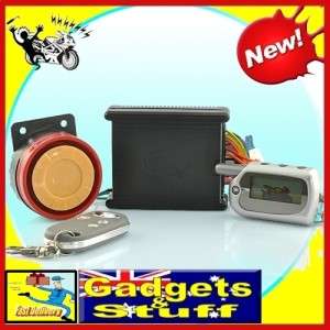 Way Motorcycle Alarm Security System 100 Metre Range   immobilize 