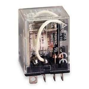    Omron Dpdt,24vac,light Compact Cube Relay