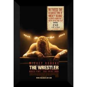  The Wrestler 27x40 FRAMED Movie Poster   Style A   2008 