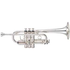  Yamaha YTR 6610S Silver Professional Eb/D Trumpet Musical 