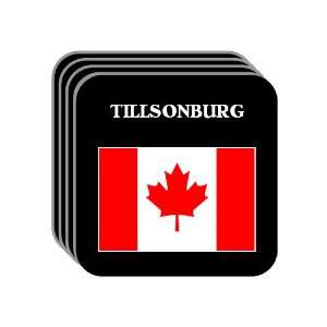  Canada   TILLSONBURG Set of 4 Mini Mousepad Coasters 