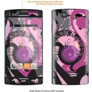  Protective Decal Skin Sticker for AT&T ATT Sharp FX case 
