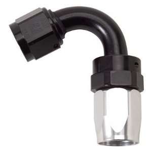 Russell 613423 Hose End #10 AN. Swivel 120? Tight Radius Clear/Black 