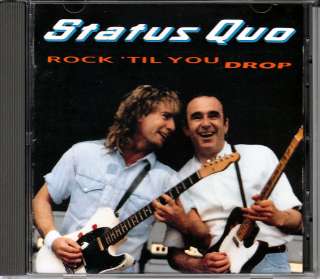 Status Quo Rock til You Drop 1991 JAPAN CD 1st Press PHCR 20 OOP HTF 