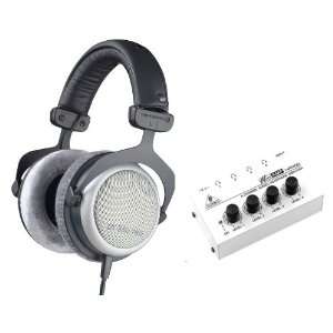  Beyerdynamic DT 880 PRO Headphones w/FREE Behringer HA400 