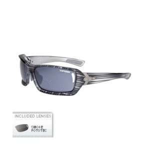  Tifosi Mast Fototec Sunglasses   Gray Stripe Sports 