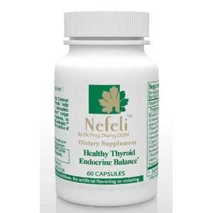  Nefeli Healthy Thyroid Endocrine Balance, All Natural, 60 