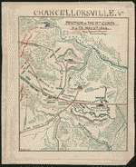 45 Civil War Maps of Battle Chancellorsville VA on CD  