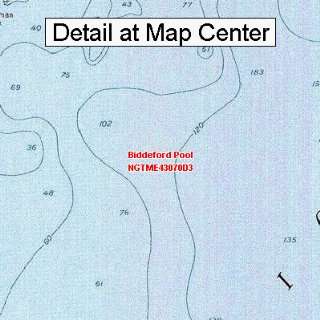   Map   Biddeford Pool, Maine (Folded/Waterproof)