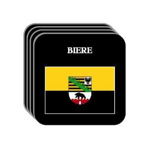  Saxony Anhalt   BIERE Set of 4 Mini Mousepad Coasters 