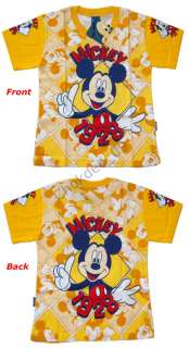 C#2 Mickey Mouse Cotton Kids Shirt Age 2 3 size 4  XS  