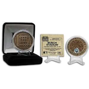   Highland Mint New Busch Stadium Infield Dirt Coin