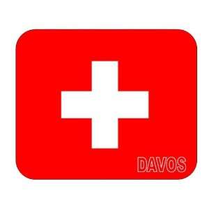 Switzerland, Davos mouse pad