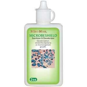  Thermax, MICROBESHIELD DEODORIZER & SANITIZER, 2OZ MISHLD 