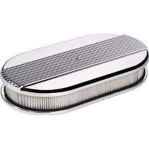 Billet Specialties 15640 LARGE RIBBED OVAL AIR