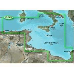   ITALY SOUTHWEST AND TUNISIA BLUECHART G2   30740 GPS & Navigation