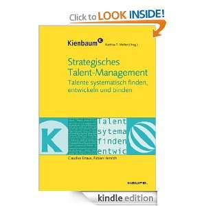Strategisches Talent Management Potenziale systematisch finden und 