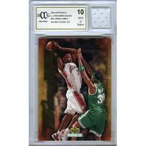   Lebron James Game Used High School Jersey Graded BGS BECKETT 10 MINT