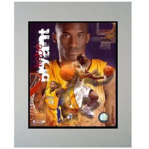 Kobe Bryant Photograph in a 11 x 14 Matted Photograph Frame
