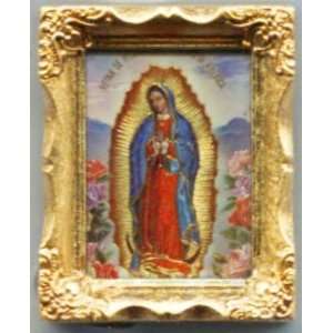  Our Lady of Guadalupe (162 216) in 3 x 2 Antique Gold 