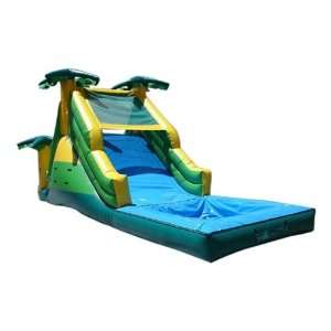  Kidwise Commercial Tropical Inflatable Water Slide Toys & Games