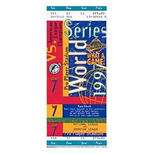  1997 World Series Game 7 Full Ticket
