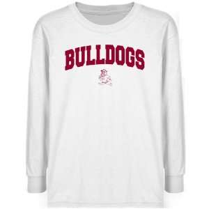  South Carolina State Bulldogs Youth White Logo Arch T 