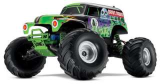 this is a traxxas tra3602a ready to run monster jam grave digger radio 