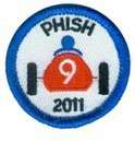 Official LE Phish Merit Badge Superball Watkins Glen IX  