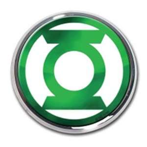  Green Lantern Seal DC Comics Chrome Auto Emblem 2 Lot Set 