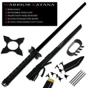  The Black Hawk Ninja Warrior Katana