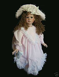 Virginia Turner Original Porcelain Doll SPRING RAVEN  