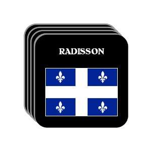  Quebec   RADISSON Set of 4 Mini Mousepad Coasters 