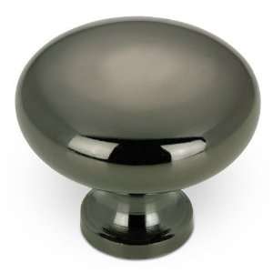  Urban expression   1 1/4 diameter knob in black nickel 