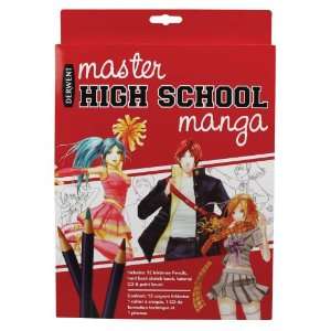    Derwent Master High School Manga Drawing Set