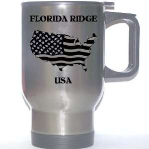  US Flag   Florida Ridge, Florida (FL) Stainless Steel Mug 