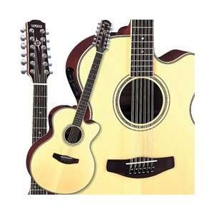  Yamaha CPX700II 12 Medium Jumbo 12 String Cutaway Acoustic 