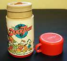 Vintage 1986 Duck Tales Thermos for Lunch Box Free US Shipping