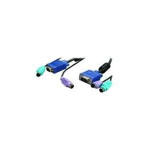  GWC 6 ft. 3 in 1 KVM cable, Male to Male Electronics