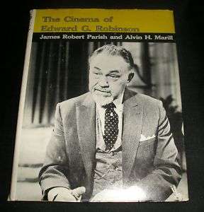 Books   The Cinema Of Edward G. Robinson   Parish  