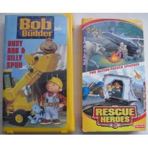   Childrens Videos Bob the Builder, Rescue Heroes 