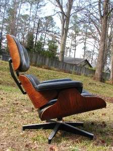 HERMAN MILLER EAMES ROSEWOOD LOUNGE CHAIR NO OTTOMAN 670 671 MID 