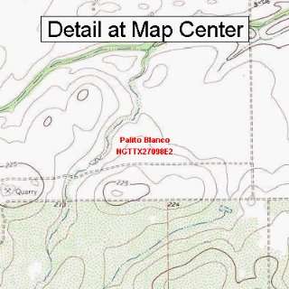   Map   Palito Blanco, Texas (Folded/Waterproof)