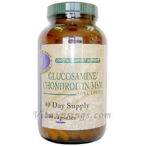  Glucosamine / Chondroitin / MSM 200 caps Health 