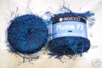 BERROCO PLUME FX Yarn  6763 Blue Jay  