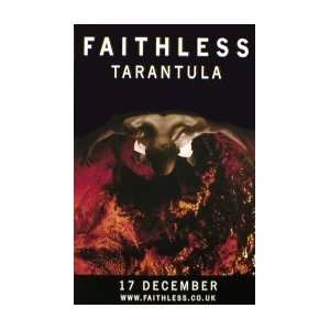  FAITHLESS Tarantula   Maxi Jazz Music Poster