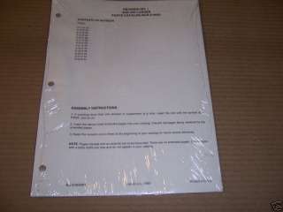 b1079) Case IH Parts Book 1838 Uni Loader Revision #1  