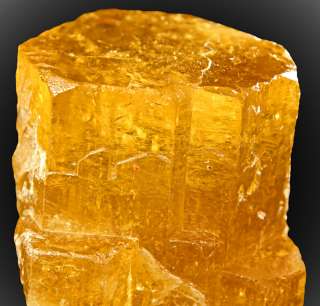 788ct 2.1 Gem YELLOW HELIODOR Beryl Crystal Takikistan  